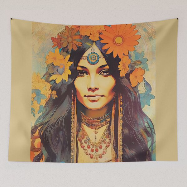 Item preview, Hippie Chix IV designed and sold by Sasha Art Gallery.