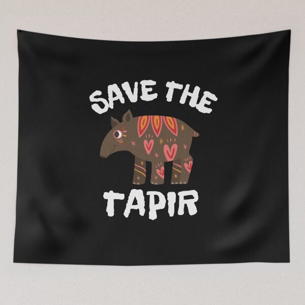 Item preview, Save the tapir designed and sold by WickyWildLife.