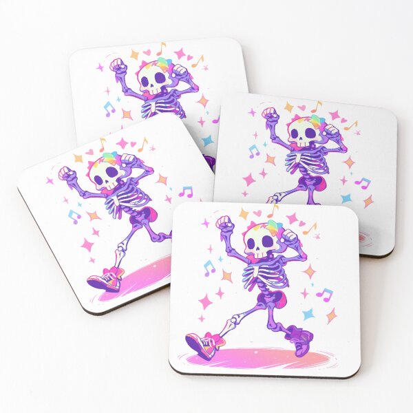 Item preview, Boney Boogie: Skeleton's Spectrum Shimmy designed and sold by KaleidoKiosk.