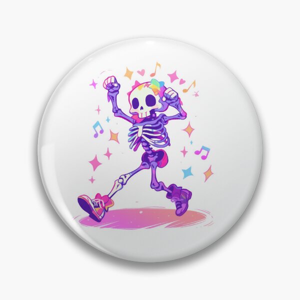 Item preview, Boney Boogie: Skeleton's Spectrum Shimmy designed and sold by KaleidoKiosk.