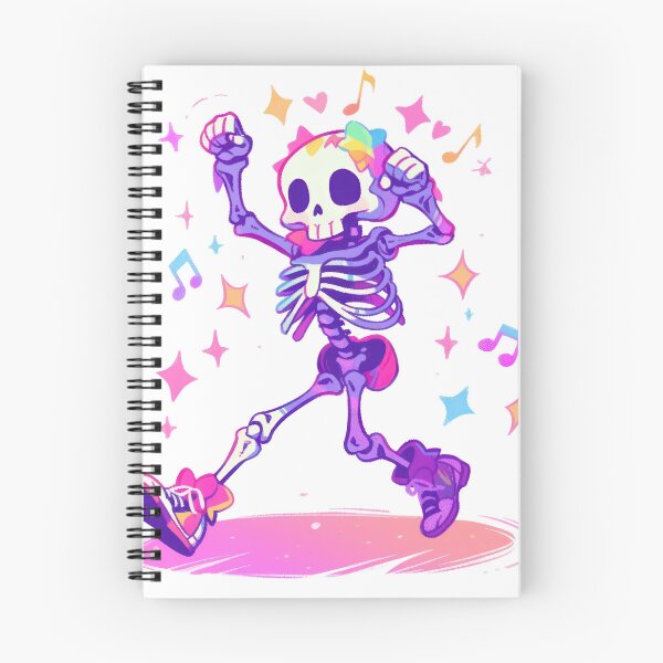 Item preview, Boney Boogie: Skeleton's Spectrum Shimmy designed and sold by KaleidoKiosk.