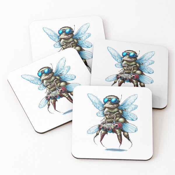 Item preview, Gaming fly funny gamer design designed and sold by ReneMM.