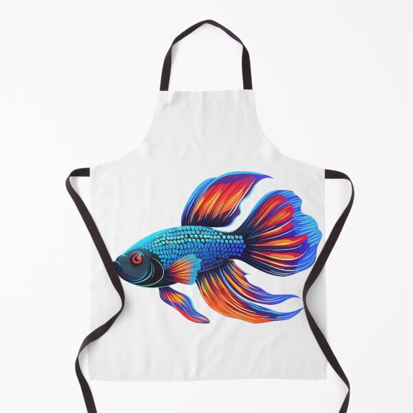 Artikelvorschau, Pop-Art-Betta-Fisch entworfen und verkauft von SchorlCraft.