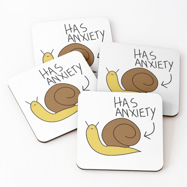 Item preview, Snail anxiety designed and sold by HummingGhost.
