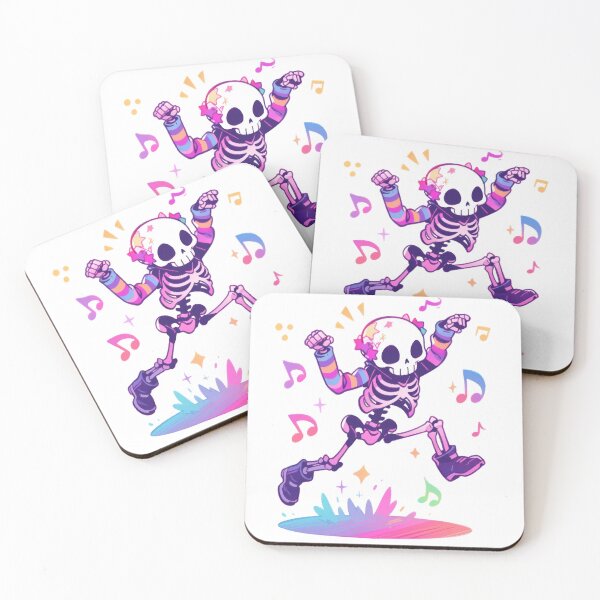 Item preview, Boney Boogie: Skeleton's Spectrum Shimmy designed and sold by KaleidoKiosk.