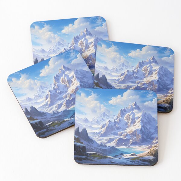Item preview, snow covered mountain top designed and sold by DanieWoods.