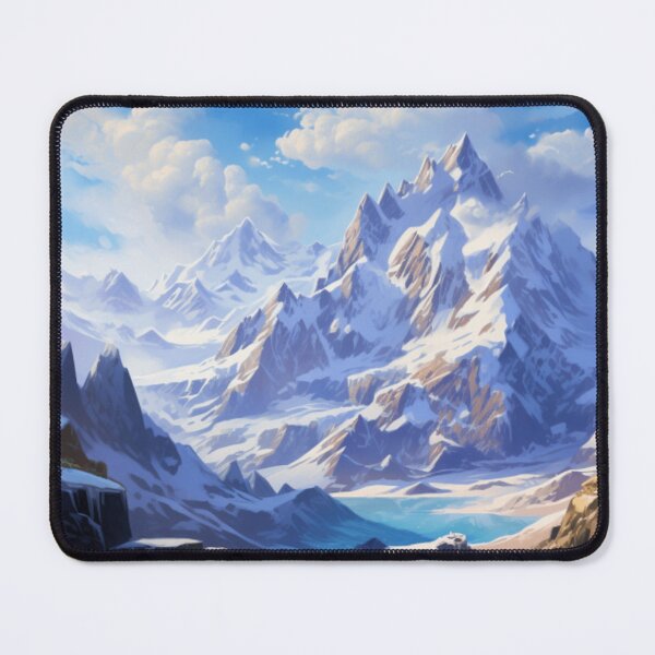 Item preview, snow covered mountain top designed and sold by DanieWoods.