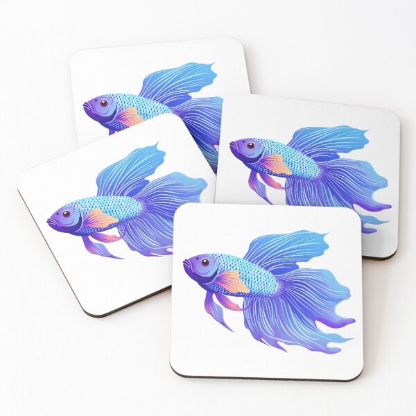 Item preview, Pop Art Betta Fish designed and sold by SchorlCraft.
