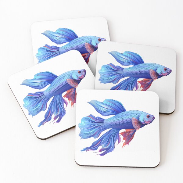 Item preview, Pop Art Betta Fish designed and sold by SchorlCraft.
