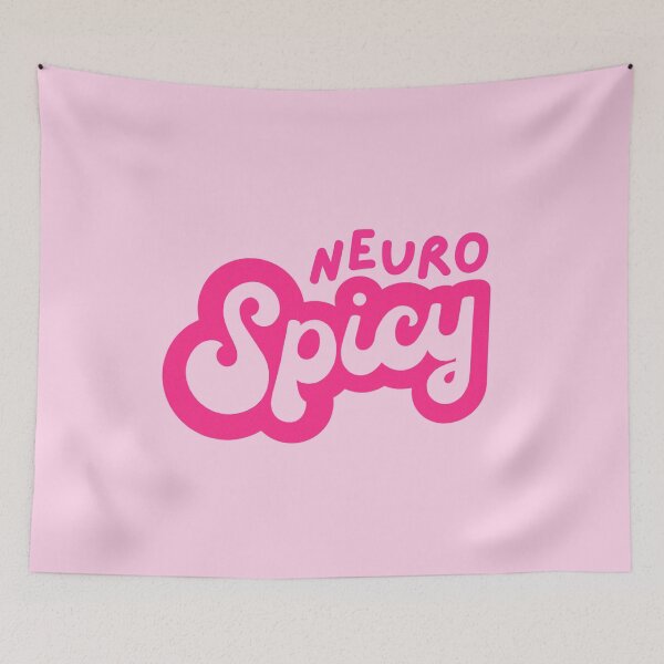 Item preview, Neuro Spicy (Neurodivergent) designed and sold by mydoodlesateme.
