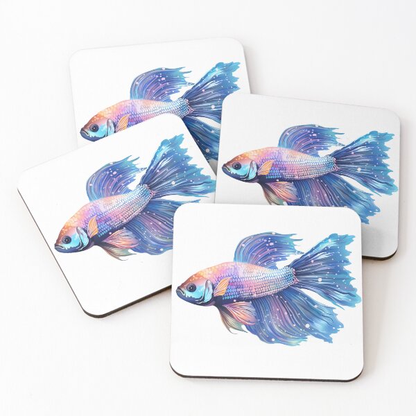Item preview, Pop Art Betta Fish designed and sold by SchorlCraft.