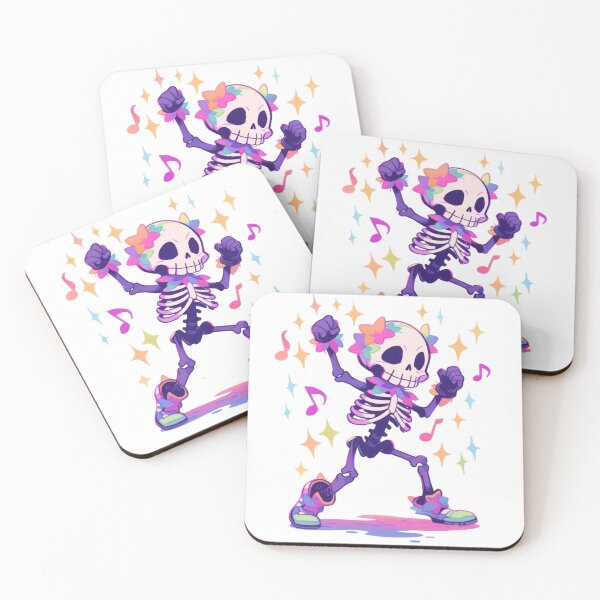 Item preview, Boney Boogie: Skeleton's Spectrum Shimmy designed and sold by KaleidoKiosk.