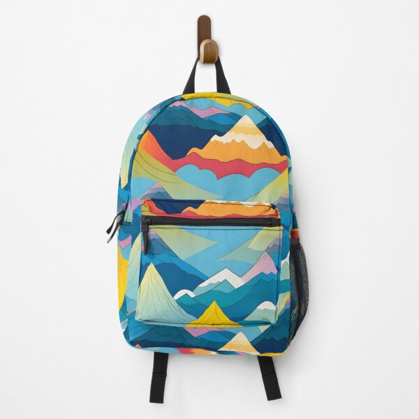 Item preview, Abstract Retro Mountain Pattern designed and sold by TheHudge.