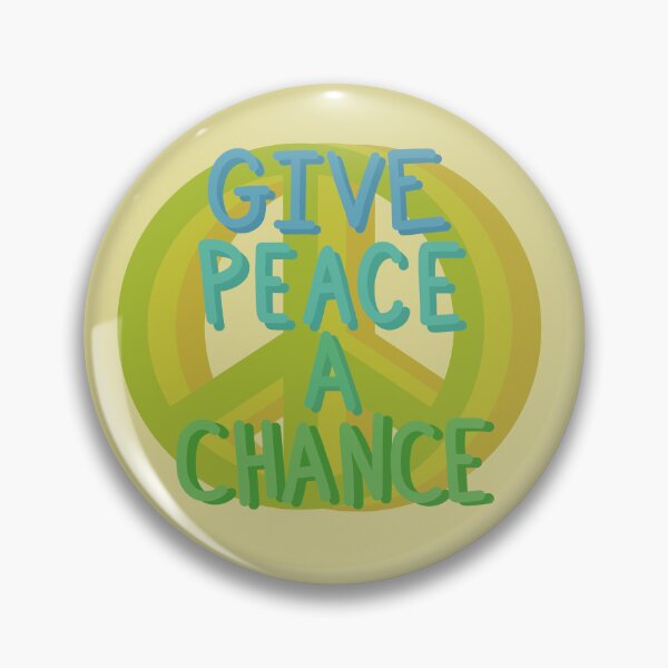 Item preview, give peace a chance designed and sold by wjzardd-designs.