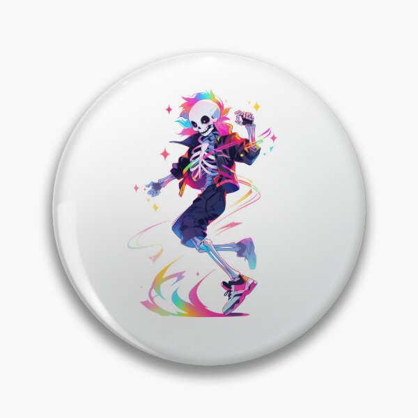 Item preview, Boney Boogie: Skeleton's Spectrum Shimmy designed and sold by KaleidoKiosk.