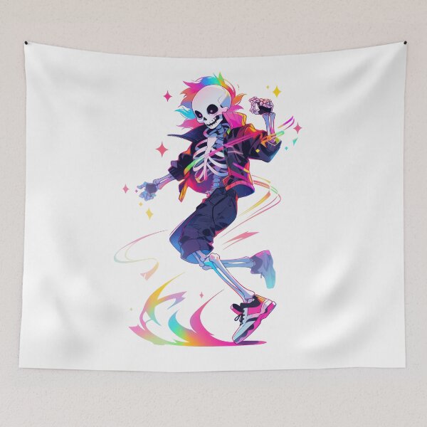 Item preview, Boney Boogie: Skeleton's Spectrum Shimmy designed and sold by KaleidoKiosk.