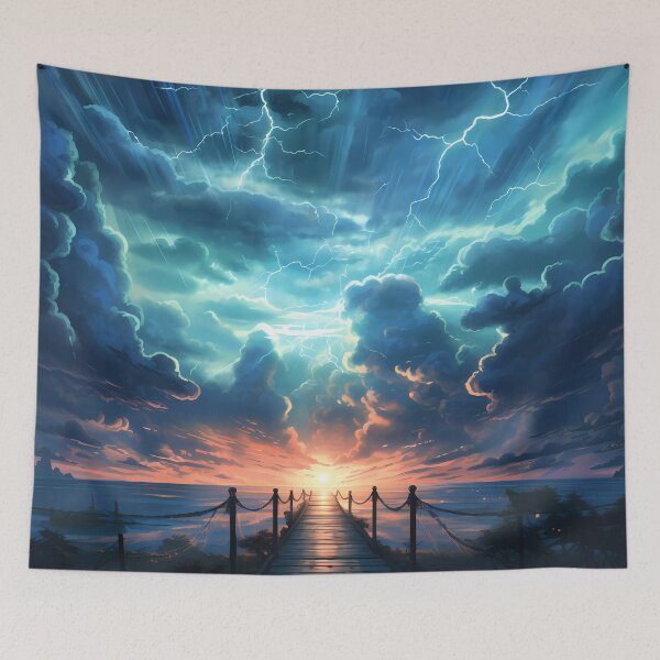 Item preview, The Bridge of Lightning designed and sold by Carmillai.