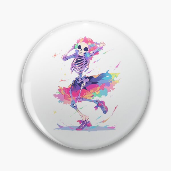 Item preview, Boney Boogie: Skeleton's Spectrum Shimmy designed and sold by KaleidoKiosk.
