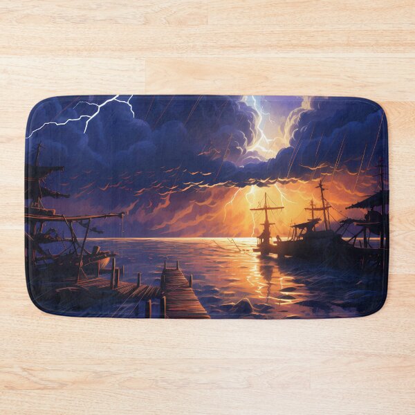 Item preview, The Stormy Harbor designed and sold by Carmillai.