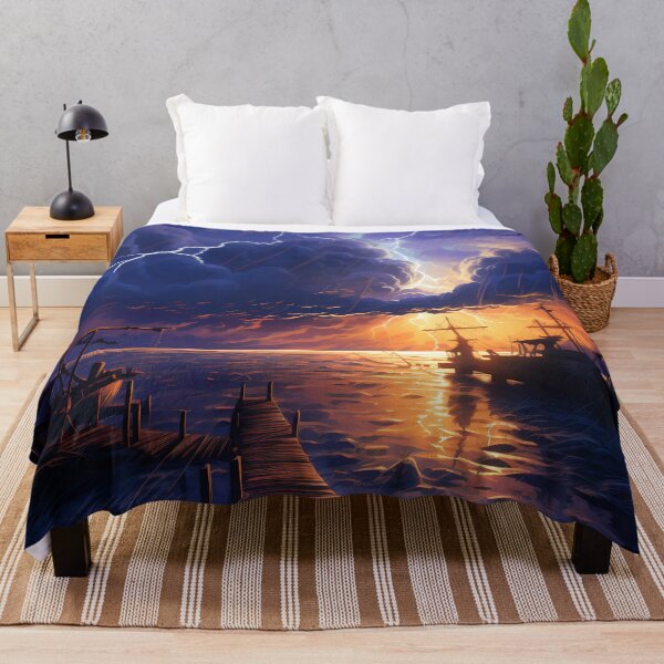 Item preview, The Stormy Harbor designed and sold by Carmillai.