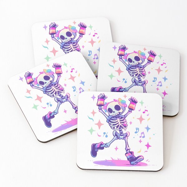 Item preview, Boney Boogie: Skeleton's Spectrum Shimmy designed and sold by KaleidoKiosk.