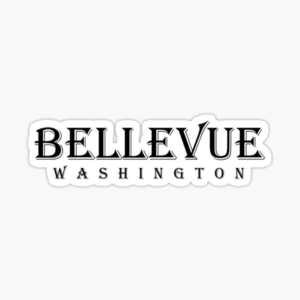 Bellevue, Washington ALGERIAN STANDARD Sticker