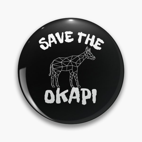 Artikelvorschau, Rette das Okapi entworfen und verkauft von WickyWildLife.