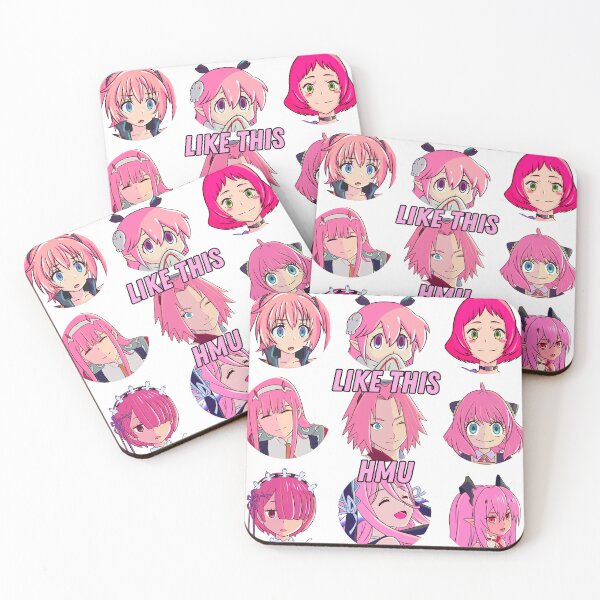 Item preview, Trendy Pink Anime Girl Tee Shirt Funny Meme Quote Adorable Anime Girl T-Shirt  designed and sold by Necrotic Ice.