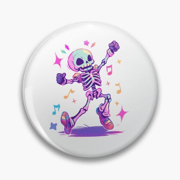 Item preview, Boney Boogie: Skeleton's Spectrum Shimmy designed and sold by KaleidoKiosk.