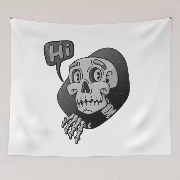 Item preview, Skull talking hi designed and sold by DicDoc.