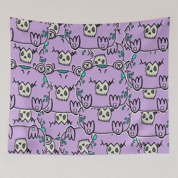Item preview, Munch the Croaker Pattern designed and sold by BufoBoggs.