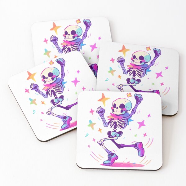 Item preview, Boney Boogie: Skeleton's Spectrum Shimmy designed and sold by KaleidoKiosk.