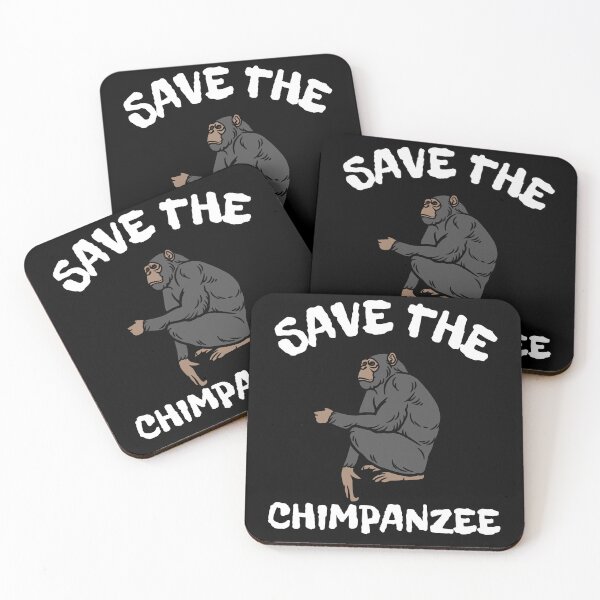 Item preview, Save the chimpanzee designed and sold by WickyWildLife.
