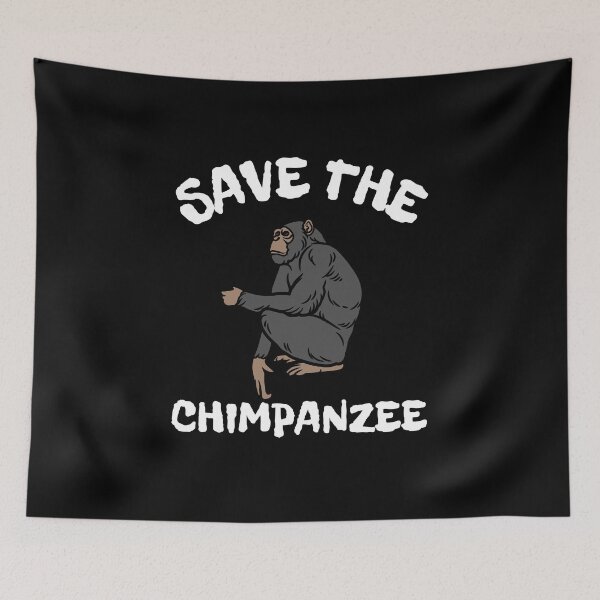 Item preview, Save the chimpanzee designed and sold by WickyWildLife.