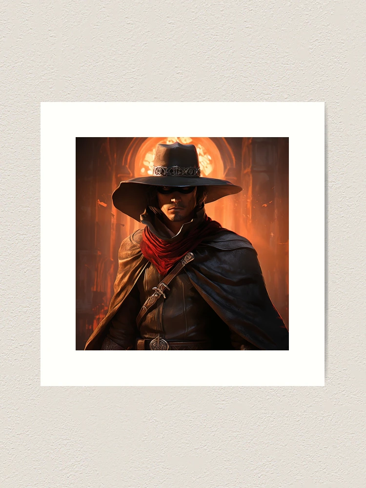 Unleash the Daring and Mysterious Charm of Zorro with Exquisite Digital  Artwork – Artsi