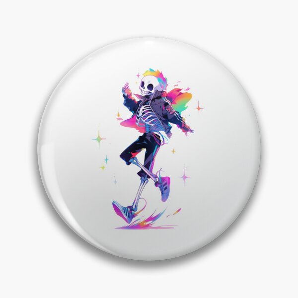 Item preview, Boney Boogie: Skeleton's Spectrum Shimmy designed and sold by KaleidoKiosk.