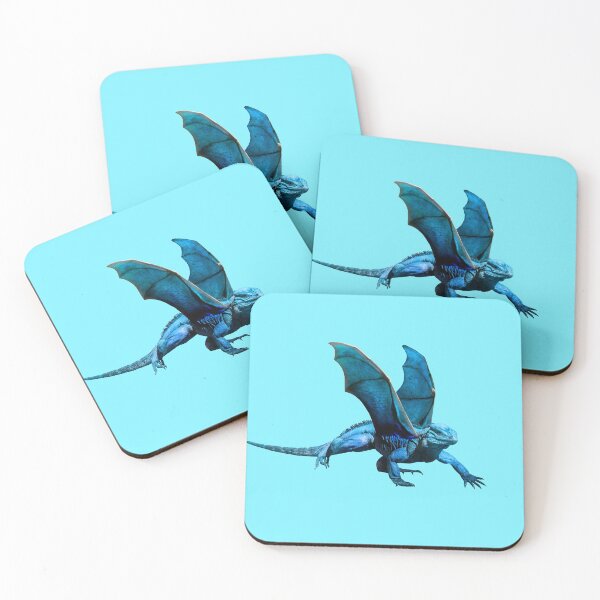 Item preview, Blue Dragon on Blue 2 designed and sold by Elizabeth's Music & Arts.