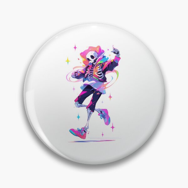 Item preview, Boney Boogie: Skeleton's Spectrum Shimmy designed and sold by KaleidoKiosk.