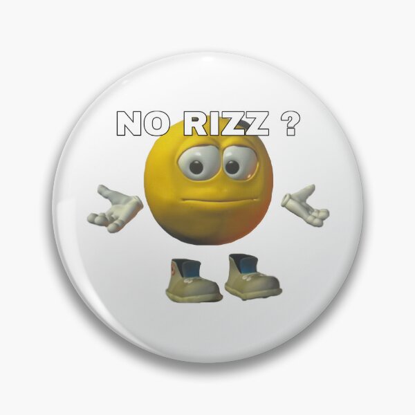 Item preview, No Rizz? Meme designed and sold by spiderkid093.
