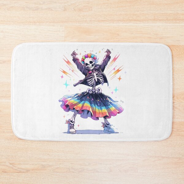 Item preview, Boney Boogie: Skeleton's Spectrum Shimmy designed and sold by KaleidoKiosk.