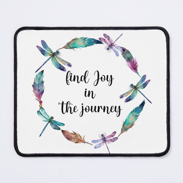 Item preview, Dragonfly Find Joy in the Journey designed and sold by ShopAlphaOmega.