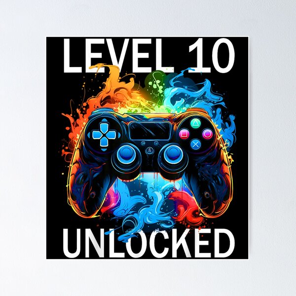 Level 8 Unlocked  Poster for Sale by Maka4