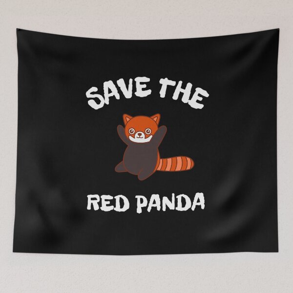 Item preview, Save the red panda designed and sold by WickyWildLife.