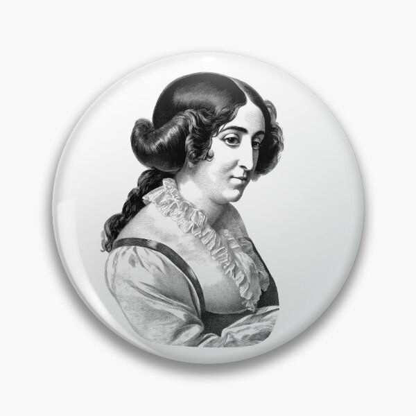 Item preview, Portrait of George Sand designed and sold by NTGUILTY.