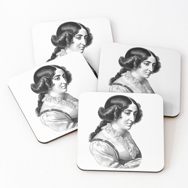 Item preview, Portrait of George Sand designed and sold by NTGUILTY.
