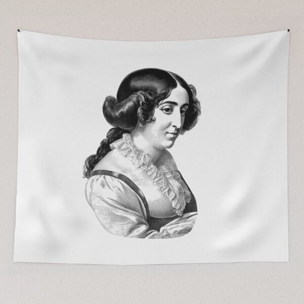 Item preview, Portrait of George Sand designed and sold by NTGUILTY.