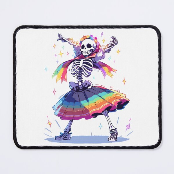Item preview, Boney Boogie: Skeleton's Spectrum Shimmy designed and sold by KaleidoKiosk.