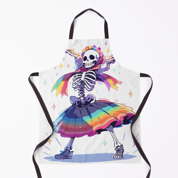 Item preview, Boney Boogie: Skeleton's Spectrum Shimmy designed and sold by KaleidoKiosk.