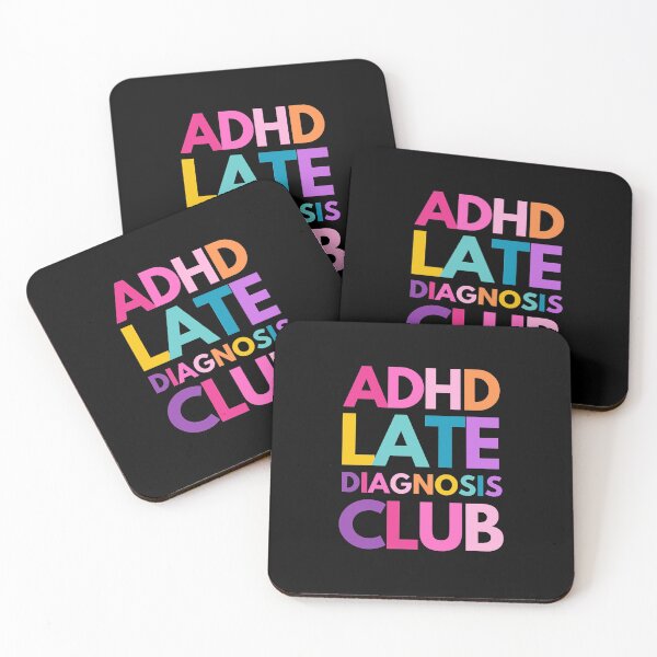 Item preview, ADHD Late Diagnosis Club designed and sold by mydoodlesateme.