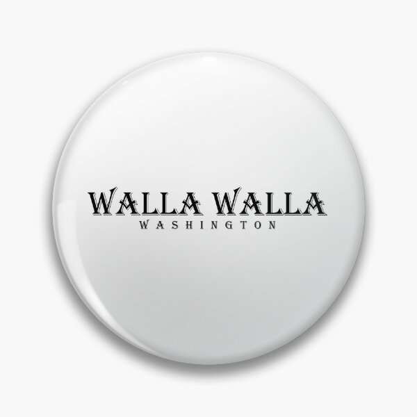 Item preview, WALLA WALLA, WASHINGTON ALGERIAN STANDARD designed and sold by The Street Sign Store.